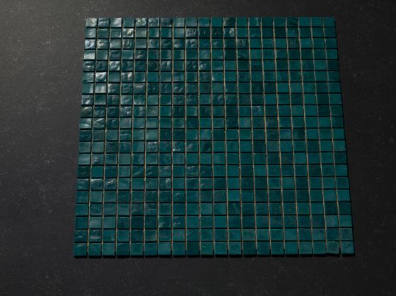Earth glasmozaïek Levendig groen