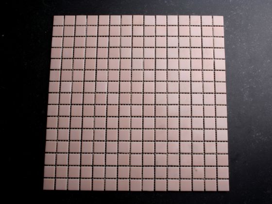 Glasmozaïek Roze 2x2 cm tegels