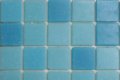 Blauw mix op papieren drager - zwembadmozaiek