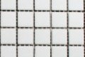 Mozaïek tegels mat wit structuur (wittere variant)