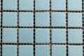 Glasmozaiek  z. Licht Blauw 2x2 cm tegels
