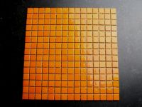 Glasmozaiek Oranje 2x2 cm tegels